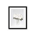 Picture of White Hydrangea I _GroupedProduct_Rectangle_Portrait_Framed_Matted_