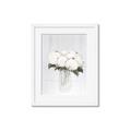 Picture of White Hydrangea I _GroupedProduct_Rectangle_Portrait_Framed_Matted_