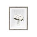 Picture of White Hydrangea I _GroupedProduct_Rectangle_Portrait_Framed_Matted_
