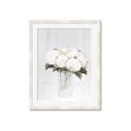 Picture of White Hydrangea I _GroupedProduct_Rectangle_Portrait_Framed_Matted_