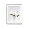 Picture of White Hydrangea I _GroupedProduct_Rectangle_Portrait_Framed_Matted_