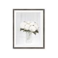 Picture of White Hydrangea I _GroupedProduct_Rectangle_Portrait_Framed_Matted_