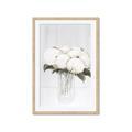 Picture of White Hydrangea I _GroupedProduct_Rectangle_Portrait_Framed_Matted_