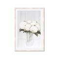 Picture of White Hydrangea I _GroupedProduct_Rectangle_Portrait_Framed_Matted_