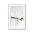 Picture of White Hydrangea I _GroupedProduct_Rectangle_Portrait_Framed_Matted_