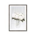 Picture of White Hydrangea I _GroupedProduct_Rectangle_Portrait_Framed_Matted_