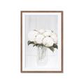 Picture of White Hydrangea I _GroupedProduct_Rectangle_Portrait_Framed_Matted_