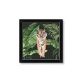 Picture of Tiger in the Jungle _GroupedProduct_Square_Framed_Matted_