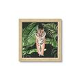 Picture of Tiger in the Jungle _GroupedProduct_Square_Framed_Matted_
