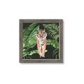Picture of Tiger in the Jungle _GroupedProduct_Square_Framed_Matted_