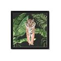 Picture of Tiger in the Jungle _GroupedProduct_Square_Framed_Matted_