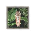 Picture of Tiger in the Jungle _GroupedProduct_Square_Framed_Matted_