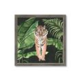 Picture of Tiger in the Jungle _GroupedProduct_Square_Framed_Matted_