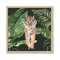 Picture of Tiger in the Jungle _GroupedProduct_Square_Framed_Matted_