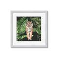 Picture of Tiger in the Jungle _GroupedProduct_Square_Framed_Matted_