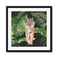 Picture of Tiger in the Jungle _GroupedProduct_Square_Framed_Matted_
