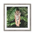 Picture of Tiger in the Jungle _GroupedProduct_Square_Framed_Matted_
