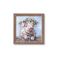 Picture of Flower Piglet I _GroupedProduct_Square_Framed_Matted_
