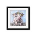 Picture of Flower Piglet I _GroupedProduct_Square_Framed_Matted_
