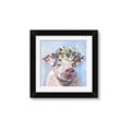 Picture of Flower Piglet II _GroupedProduct_Square_Framed_Matted_