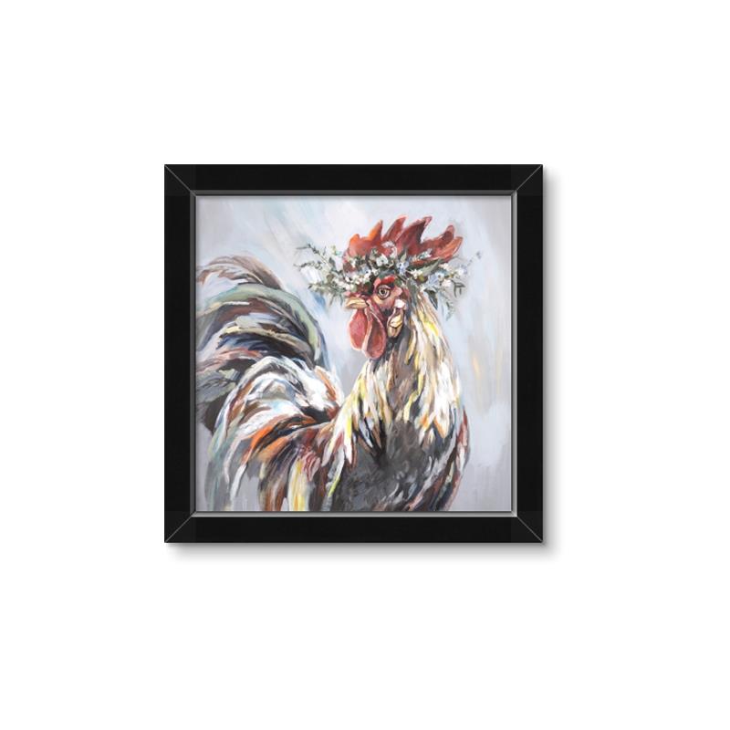 Picture of Gallic Rooster III _GroupedProduct_Square_Framed_Matted_