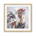 Picture of Gallic Rooster III _GroupedProduct_Square_Framed_Matted_