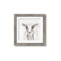 Picture of Frontal Cow Portrait _GroupedProduct_Square_Framed_Matted_