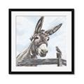 Picture of Donkey time _GroupedProduct_Square_Framed_Matted_