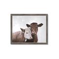 Picture of Cow buddies _GroupedProduct_Rectangle_Landscape_Framed_Matted_