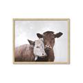 Picture of Cow buddies _GroupedProduct_Rectangle_Landscape_Framed_Matted_