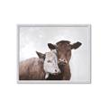 Picture of Cow buddies _GroupedProduct_Rectangle_Landscape_Framed_Matted_