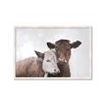 Picture of Cow buddies _GroupedProduct_Rectangle_Landscape_Framed_Matted_