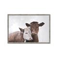 Picture of Cow buddies _GroupedProduct_Rectangle_Landscape_Framed_Matted_