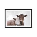 Picture of Cow buddies _GroupedProduct_Rectangle_Landscape_Framed_Matted_