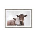 Picture of Cow buddies _GroupedProduct_Rectangle_Landscape_Framed_Matted_