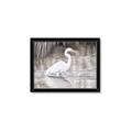 Picture of Wading Egret _GroupedProduct_Rectangle_Landscape_Framed_Matted_