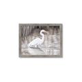 Picture of Wading Egret _GroupedProduct_Rectangle_Landscape_Framed_Matted_
