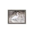 Picture of Wading Egret _GroupedProduct_Rectangle_Landscape_Framed_Matted_