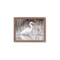 Picture of Wading Egret _GroupedProduct_Rectangle_Landscape_Framed_Matted_