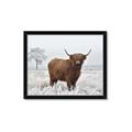 Picture of Cookie, the Cow  _GroupedProduct_Rectangle_Landscape_Photography _GroupedProduct_Rectangle_Landscape_Framed_Matted_