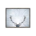 Picture of Forest Stag _GroupedProduct_Rectangle_Landscape_Photography _GroupedProduct_Rectangle_Landscape_Framed_Matted_