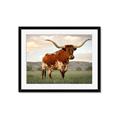 Picture of Life of a Bull _GroupedProduct_Rectangle_Landscape_Photography _GroupedProduct_Rectangle_Landscape_Framed_Matted_