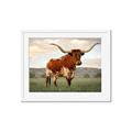 Picture of Life of a Bull _GroupedProduct_Rectangle_Landscape_Photography _GroupedProduct_Rectangle_Landscape_Framed_Matted_