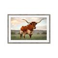 Picture of Life of a Bull _GroupedProduct_Rectangle_Landscape_Photography _GroupedProduct_Rectangle_Landscape_Framed_Matted_