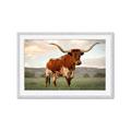 Picture of Life of a Bull _GroupedProduct_Rectangle_Landscape_Photography _GroupedProduct_Rectangle_Landscape_Framed_Matted_