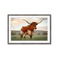 Picture of Life of a Bull _GroupedProduct_Rectangle_Landscape_Photography _GroupedProduct_Rectangle_Landscape_Framed_Matted_