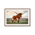 Picture of Life of a Bull _GroupedProduct_Rectangle_Landscape_Photography _GroupedProduct_Rectangle_Landscape_Framed_Matted_