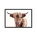 Picture of Maggie, the Cow  _GroupedProduct_Rectangle_Landscape_Photography _GroupedProduct_Rectangle_Landscape_Framed_Matted_