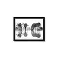 Picture of Sipping Zebras  _GroupedProduct_Rectangle_Landscape_Photography _GroupedProduct_Rectangle_Landscape_Framed_Matted_