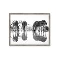Picture of Sipping Zebras  _GroupedProduct_Rectangle_Landscape_Photography _GroupedProduct_Rectangle_Landscape_Framed_Matted_